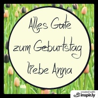 Alles Gute zum Geburtstag