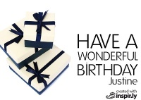 Have a wonderful birthday