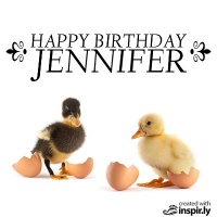 Happy Birthday chicks