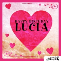 happy birthday lucia