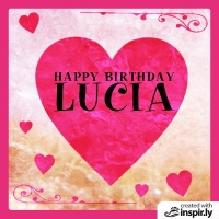 happy birthday lucia