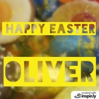 happy easter oliver