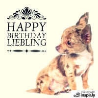 Happy Birthday Liebling